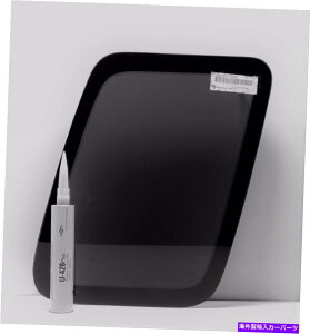 KX tBbg98-04tH[hGRm3hAopbZW[ENH[^[KX +ڒ Fits 98-04 Ford Econoline 3 Door Van Passenger Right Side Quarter Glass + Glue