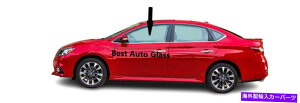 KX tBbg2013-2019YZg4drZ_hCo[TChʌ֑KX Fits 2013-2019 Nissan Sentra 4Dr Sedan Driver Side Left Front Door Window Glass