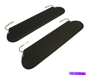 �K���X Crown Automotive RT54002�T���o�C�U�[�Z�b�g�t�B�b�g55-86 CJ5 CJ6 CJ7�X�N�����u���[ Crown Automotive RT54002 Sun Visor Set Fits 55-86 CJ5 CJ6 CJ7 Scrambler�y���s�A���i�z