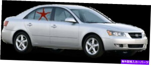 KX tBbg2006-2010q_C\i^Z_ȉE㕔hAKX Fit 2006-2010 Hyundai Sonata Sedan Passenger Side Right Rear Door Window Glass