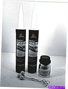 KX I[gKXvC}[̂ȂE^ڒ2`[uSikaflex P2G PlusPrimer Auto Glass Primerless Urethane Adhesive 2 Tubes Sikaflex P2G Plus & Primer