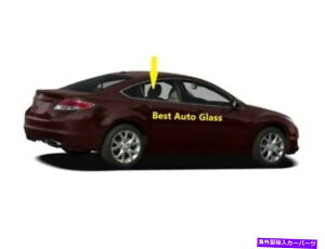 KX tBbg2009-2013}c_6A4drZ_ȑE㕔hAKX Fits 2009-2013 Mazda 6, 4DR Sedan Passenger Side Right Rear Door Window Glass