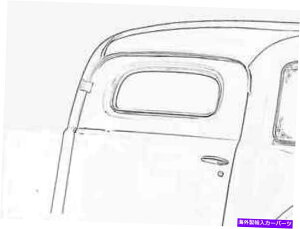 �K���X 1934 Ford Sedan Delivery Back Glass Green Tinted 1934 FORD SEDAN DELIVERY BACK GLASS GREEN TINTED�y���s�A���i�z
