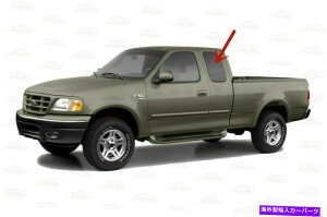 KX tBbg97-03tH[hF150 97-99 F250LDhCo[TChNH[^[EBhEKX Fits 97-03 Ford F150 97-99 F250LD Driver Left Side Quarter Window Glass Movable