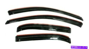 KX Auto Ventshade 194629 Ventvisor In-Channel Deflector 4 PCB 15-17JɓK܂ Auto Ventshade 194629 Ventvisor In-Channel Deflector 4 pc. Fits 15-17 Camry