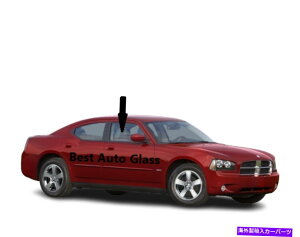 KX tBbg2006-2010_bW[d4DOORZ_qEʌ֑KX Fits 2006-2010 Dodge Charger 4Door Sedan Passenger Right Front Door Window Glass