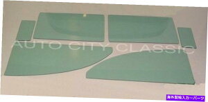 �K���X �T�C�h�K���X1955 1956 1957�V�{���[�|���e�B�A�b�N2DR�n�[�h�g�b�v�x���g�h�A�N�H�[�^�[�O���[�� Side Glass 1955 1956 1957 Chevy Pontiac 2dr Hardtop Vent Door Quarter Green�y���s�A���i�z