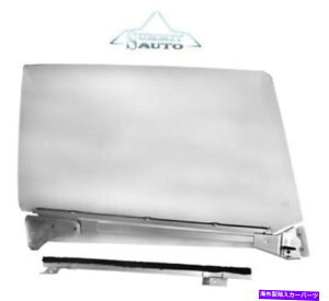 �K���X 1966 1967�V�F�x���h�A�E�B���h�E�N���A�K���X�A�Z���u���t���E�� 1966 1967 Chevelle Door Window Clear Glass Assembly w/ Track Right Side�y���s�A���i�z