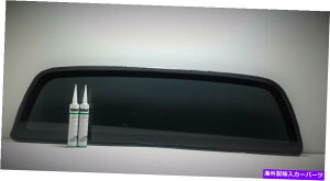 KX KF2005-2022g^^R}sbNAbvAobNKX_[NF + 2O[ Fits: 2005-2022 Toyota Tacoma Pickup Rear Back Glass Dark Tinted + 2Glue