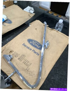 ガラス NOS 1968-1972 Ford Van LH VENT WINDOW FREAL CHROME C8UZ-8921609-B nos 1968-1972 ford van LH vent window frame chrome C8UZ-8921609-B