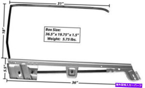 �K���X �}�X�^���O�h�A�K���X���g�L�b�g�R���o�[�`�u��RH 1967-1968 -Dynacorn Mustang Door Glass Window Frame Kit Convertible RH 1967 - 1968 - Dynacorn�y���s�A���i�z