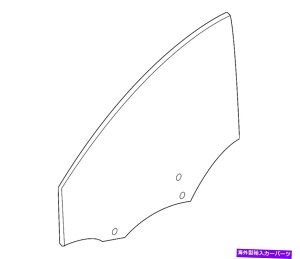 KX {̃{{hAOX31385410 Genuine Volvo Door Glass 31385410