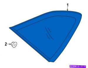 KX OEM 87820-K0000AK0010KXlŒEAbv OEM 87820-K0000, K0010 Glass Quarter Fixed Right UPS# for Kia Soul 2020~2022