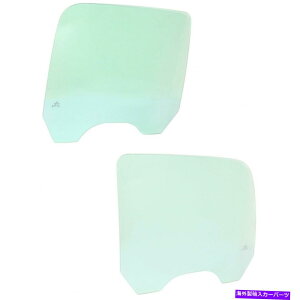 �K���X GMC�p���[�R��XL 1500/XL 2500�h�A�E�B���h�E�K���X2000-2006 LH��RH�y�A/�Z�b�g���A For GMC Yukon XL 1500/XL 2500 Door Window Glass 2000-2006 LH & RH Pair/Set Rear
