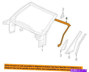 KX Chevrolet GM OEM 14-18 Corvette Windshield Header-WeatherStrip Seal 84367842 Chevrolet GM OEM 14-18 Corvette Windshield Header-Weatherstrip Seal 84367842