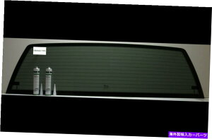 KX 99-06 GMC SierraÎ~obNOX /M /ÂF+2ڒ Fits 99-06 GMC Sierra Stationary Back Glass / Heated /Dark Tinted +2 Glue