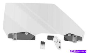 �K���X 1969-70 Mustang Fastback;�h�A�K���X�L�b�g;�����K���X;�h���C�o�[�� 1969-70 Mustang Fastback; Door Glass Kit; Clear Glass; Drivers Side�y���s�A���i�z