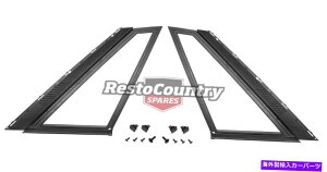 KX z[fRh[VLZ_ANH[^[EBhETEhyAKXt[K[jbV Holden Commodore VL Sedan Rear Quarter Window Surround PAIR glass frame garnish