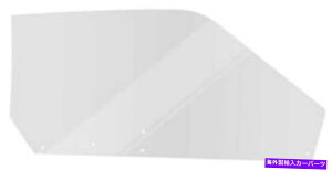 KX 1971-73}X^Ot@XgobNBhAOX;NA;p[}jA;hCo[ 1971-73 Mustang Fastback; Door Glass; Clear; Power Manual; Drivers Side