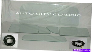 �K���X 1951 1952�t�H�[�h�s�b�N�A�b�v�g���b�N�K���X�t�����g�K���X�x���g�h�A���A�o�b�N�N���A���K�X�P�b�g 1951 1952 Ford Pickup Truck Glass Windshield Vent Door Rear Back Clear & Gaskets