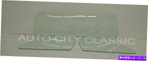 KX 1955ÑKX1956tH[hT_[o[hT-birdhAAobNEBhEZbgNA Glass for 1955 1956 Ford Thunderbird T-Bird Door Rear Back Window Set Clear