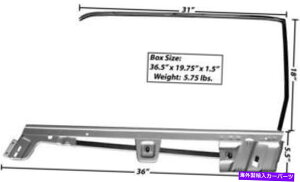 �K���X �}�X�^���O�h�A�K���X���g�L�b�g�R���o�[�`�u��LH 1967-1968 -Dynacorn Mustang Door Glass Window Frame Kit Convertible LH 1967 - 1968 - Dynacorn�y���s�A���i�z