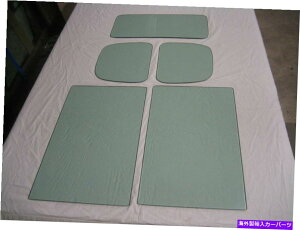 KX 1930 1931tH[hfAN[y5 PCKXZbgFtre[WOX 1930 1931 FORD MODEL A COUPE 5 PC GLASS SET TINTED VINTAGE GLASS