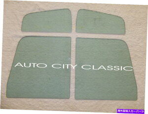 KX KX_bWgbN1955-64 STDsbNAbv55-66^ESƃplxghAO[ Glass Dodge Truck 1955-64 Std Pickup 55-66 Town Wagon and Panel Vent Door Green