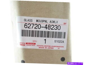 �K���X �{����OEM�g���^���N�T�X62720-48230�h���C�o�[���A�N�H�[�^�[�K���X�O���[�̐F���� Genuine OEM Toyota Lexus 62720-48230 Drivers Rear Quarter Glass Gray Tint�y���s�A���i�z