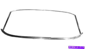 �K���X �X�R�b�g�h���C�N�t�����g�K���X���[���f�B���O�X�e�����X�X�`�[��1969-70�t�H�[�h�}�X�^���O Scott Drake Windshield Molding Stainless Steel Polished for 1969-70 Ford Mustang