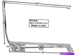 �K���X �}�X�^���O�h�A�K���X���g�L�b�g�N�[�yRH 1967-1968-�_�C�i�J�[�� Mustang Door Glass Window Frame Kit Coupe RH 1967 - 1968 - Dynacorn�y���s�A���i�z
