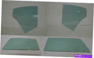 KX 1968}[L[RbgeStH[}n[hgbvKXhANH[^[ZbgO[F 1968 Mercury Comet Montego Formal Hardtop Glass Door Quarter Set Green Tint