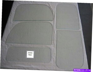 KX Dodge Power Wagon 1941-50 Glass Set Clear New No Vent Windows DODGE POWER WAGON 1941-50 GLASS SET CLEAR NEW NO VENT WINDOWS