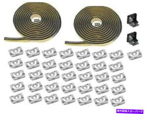 KX 1970-74J}܂̓t@C[o[hN[ytgKXAobNOX[fBOCXg[Lbg 1970-74 Camaro Or Firebird Coupe Windshield, Back Glass & Molding Install Kit