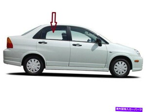 KX 1995N2002ÑXYL̑h4doorZ_qAEhAEBhEKX Fits 1995-2002 Suzuki Esteem 4Door Sedan Passenger Rear Right Door Window Glass