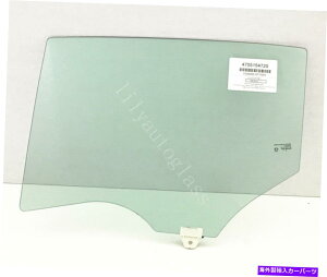 KX tBbg2014-2018}c_3hCo[TCh㕔hAKX Fits 2014-2018 Mazda 3 Driver Side Left Rear Door Window Glass