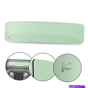 �K���X �W�[�vCJ5�����CJ6 1968-1975�p�̐V�����h�b�g�R���v���C�A���g�O���[���F�̃t�����g�K���X�K���X New DOT compliant Green Tinted Windshield Glass for Jeep CJ5 & CJ6 1968-1975�y���s�A���i�z