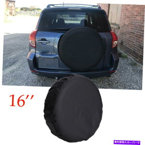 rear wheel tire cover 16C`J[̃zC[^CJo[veN^[29 "30" 31 "g^RAV4ubN 16inch Car Spare Wheel Tire Covers Protector 29" 30" 31" For Toyota RAV4 Black