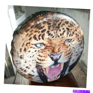 rear wheel tire cover W[vg^tH[h31 "32" 33 "̂߂3DqEtVXyA^CzC[\tgJo[ New Spare Tire Wheel Soft Cover With 3D Leopard For Jeep Toyota Ford 31" 32" 33"