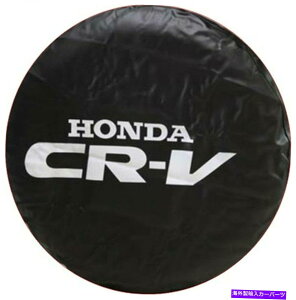 rear wheel tire cover z_CR-VubNp14C`J[̃XyAzC[^CJo[obOveN^[wr[rj[ 14INCH Car Spare Wheel Tire Cover Bag Protector Heavy Vinyl For Honda CR-V Black