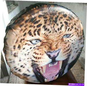 rear wheel tire cover �W�[�v�g���^�t�H�[�h31 "32" 33 "�̂��߂�3D�q���E�������1PC�X�y�A�^�C���z�C�[���\�t�g�J�o�[ 1pc Spare Tire Wheel Soft Cover With 3D Leopard For Jeep Toyota Ford 31" 32" 33"