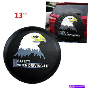 rear wheel tire cover 13 ''C[OAj}J[XyAzC[^C^CJo[P[XveN^[ׂĂ̎ԂɃtBbg 13'' Eagle Animal Car Spare Wheel Tire Tyre Cover Case Protector Fit For All Car