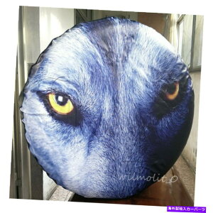 rear wheel tire cover 1 PC�X�y�A�^�C���z�C�[���\�t�g�J�o�[3D�X�m�[�E���t�W�[�vSUV���a31 32 33  1 pc Spare Tire Wheel Soft Cover 3D Snow Wolf For Jeep SUV Diameter 31 32 33�y���s�A���i�z