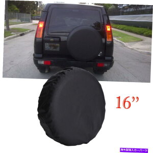 rear wheel tire cover h[o[fBXJo[16C`TCYlzC[^CJo[ɃtBbg\̃^CJo[ Spare Tire Cover Fit For Land Rover Discovery 16inch Size L Wheel Tire Cover