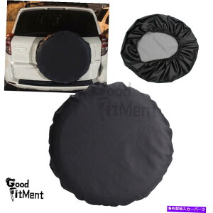 rear wheel tire cover \̃^CJo[15C`zC[P[XobOی27 "29"g^p̏ȍ Spare Tire Cover 15inch Wheel Case Bag Protection 27" 29" Pure Black For Toyota