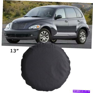rear wheel tire cover NCX[PTN[U[XyA^CJo[zC[veN^[ubNPVCU[13 " For Chrysler PT Cruiser Spare Tire Cover Wheel Protector Black PVC Leather 13"