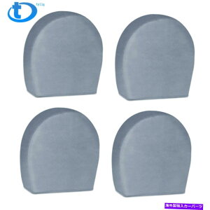 rear wheel tire cover 4xRV^C/zC[Jo[LsOJ[g[[gbNJ[24 "-26.5" 4xRV Tire/Wheel Covers Camper Trailer Truck Car 24"-26.5" Diameter