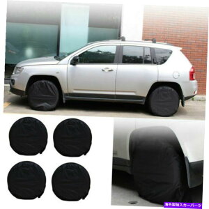 rear wheel tire cover 4PCS 27 "-29 ''zC[XyA^CJo[RVgbNJ[LsOJ[g[[z̖h 4pcs 27"-29'' Wheel Spare Tire Cover RV Truck Car Camper Trailer Sun Waterproof