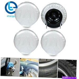 rear wheel tire cover RVg[[Lp[J[gbNp̖hzC[^CJo[24?26C` 'DIA Waterproof Wheel Tire Covers For RV Trailer Camper Car Truck For 24" to 26'' Dia