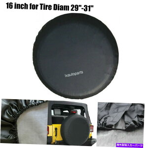 rear wheel tire cover 16C`TCYL 75cm?79cmW[vzC[^CJo[ubNiCp̃XyA^CJo[ 16" Inch Size L 75cm~79cm Spare Tire Cover For Jeep Wheel Tyre Cover Black Nylon